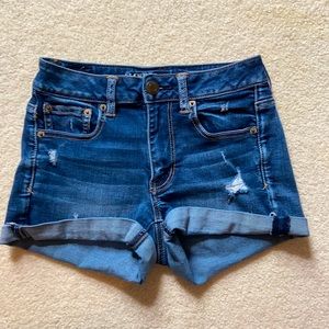 American Eagle classic jean shorts